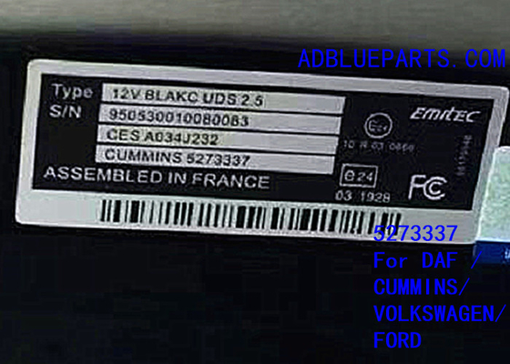 5273337 OEM EMITEC / GRUNDFOS 12V SCR پمپ AdBlue DEF پمپ Adblue پمپ Bomba Arla ماژول تامین 5273337 پمپ اوره برای DAF/CUMMINS/VOLKSWAGEN/FORD
